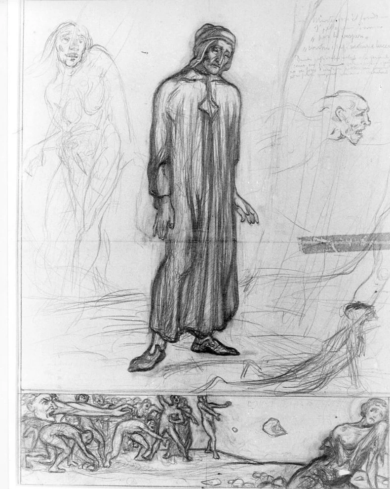 Dante Alighieri - Pinacoteca Civica Alberto Martini, Oderzo, Treviso